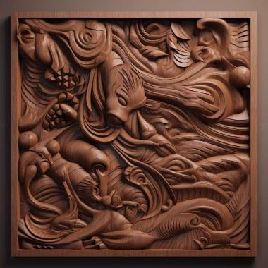 Patterns and decorations slide 3 3d model